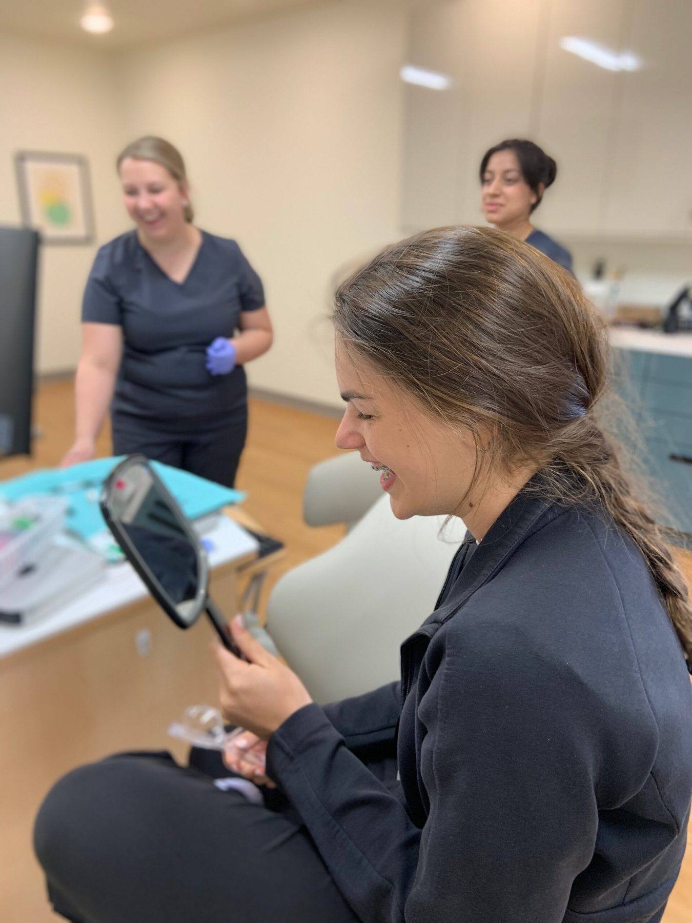 Patient sees new braces