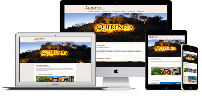 Querencia Desktop & Mobile Website