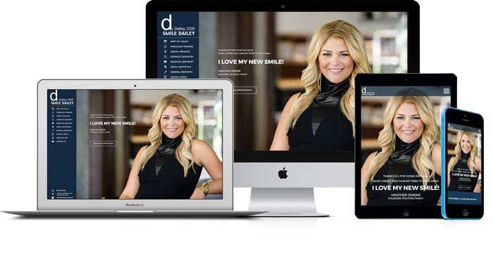 Smile Dailey Desktop & Mobile Designs