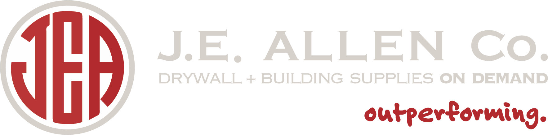 J. E. Allen logo
